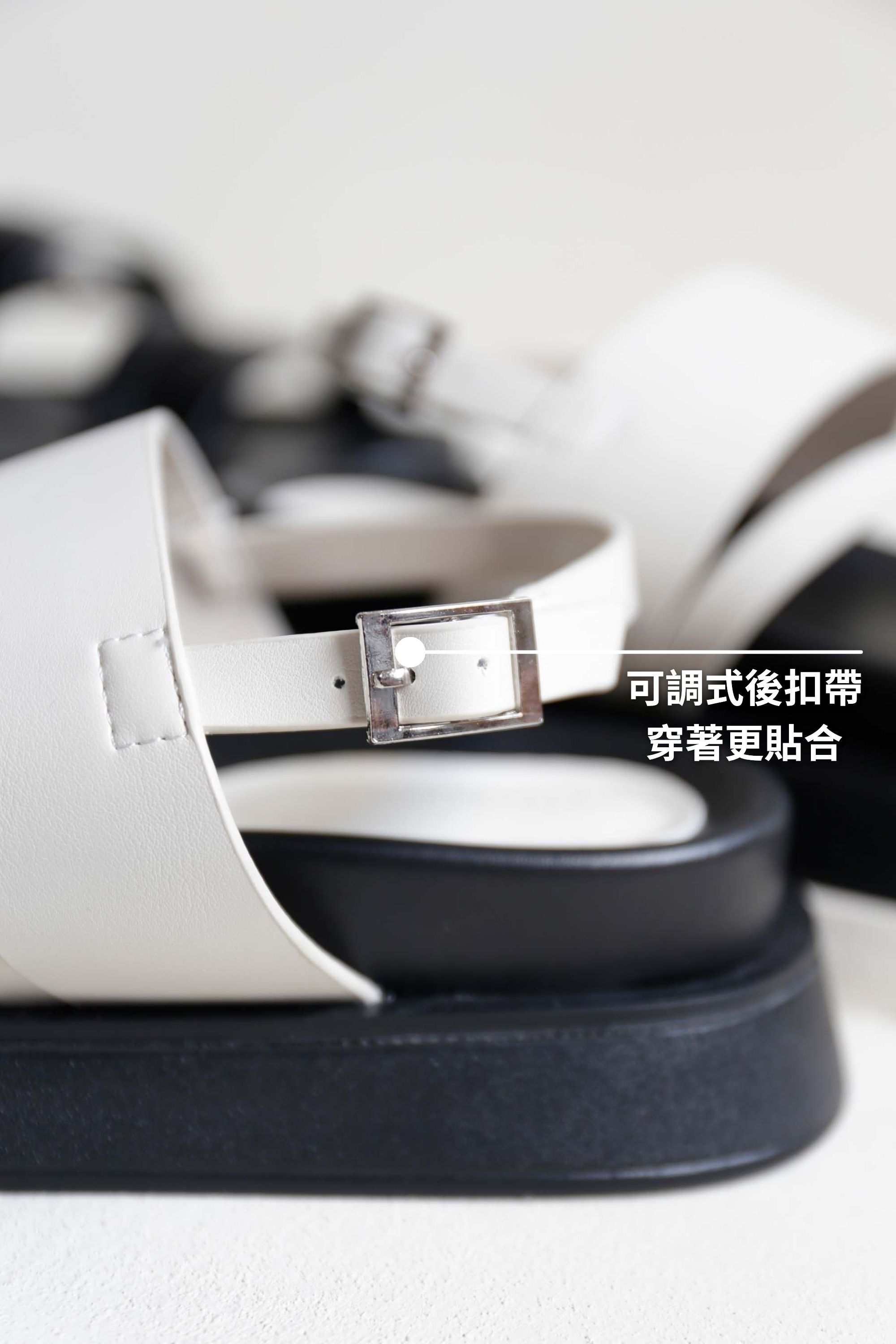 BS韓國雅宣厚底涼拖鞋(兩色)