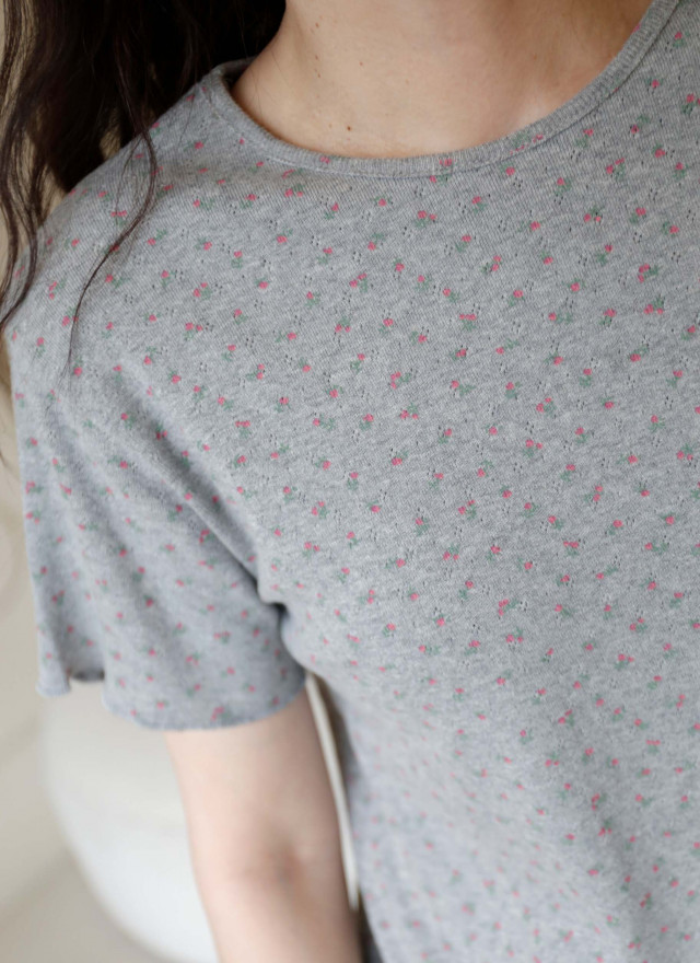 BS韓國洛緹碎花上衣(兩色)