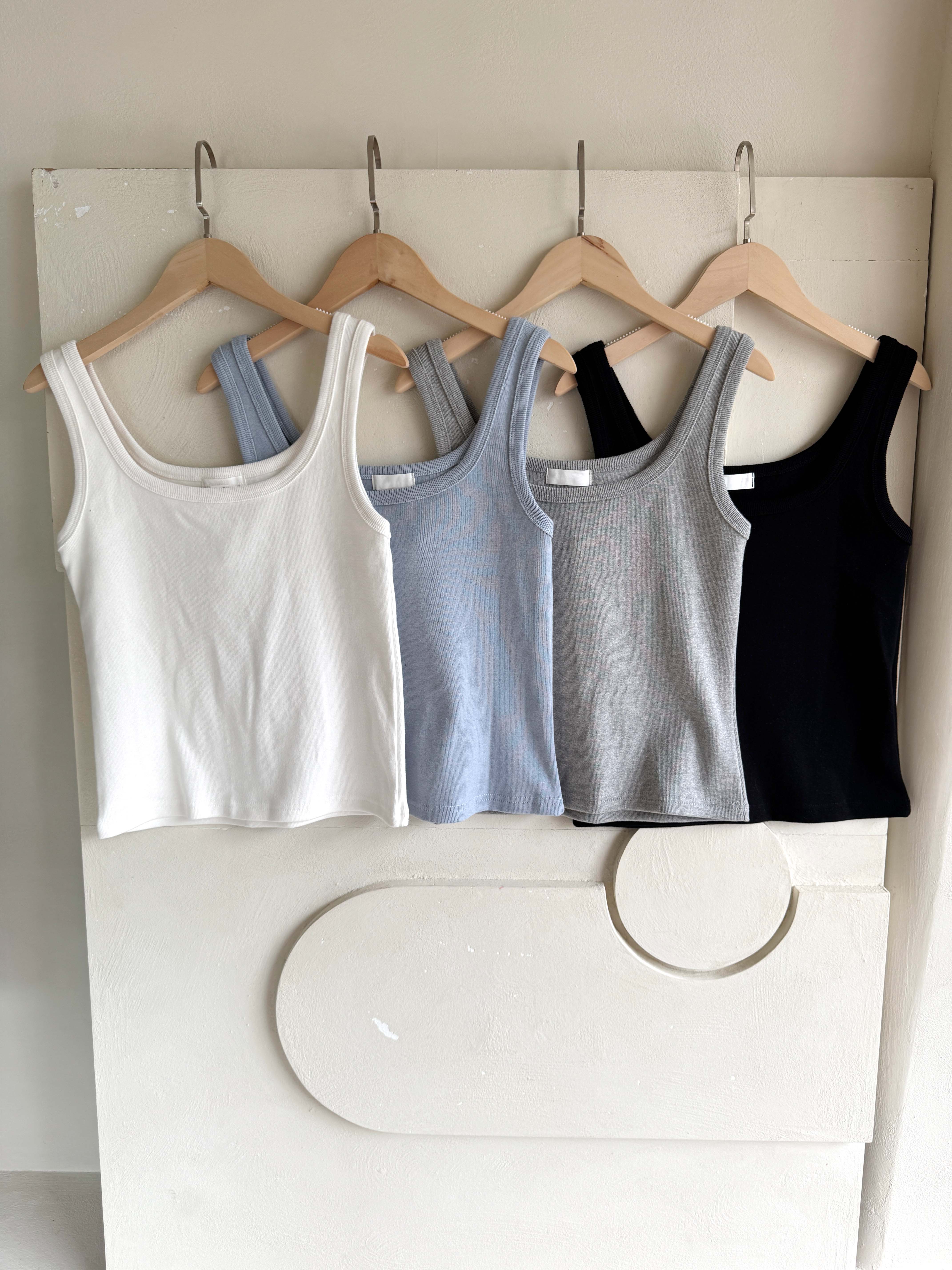 BS韓國宥真羅紋背心(四色)