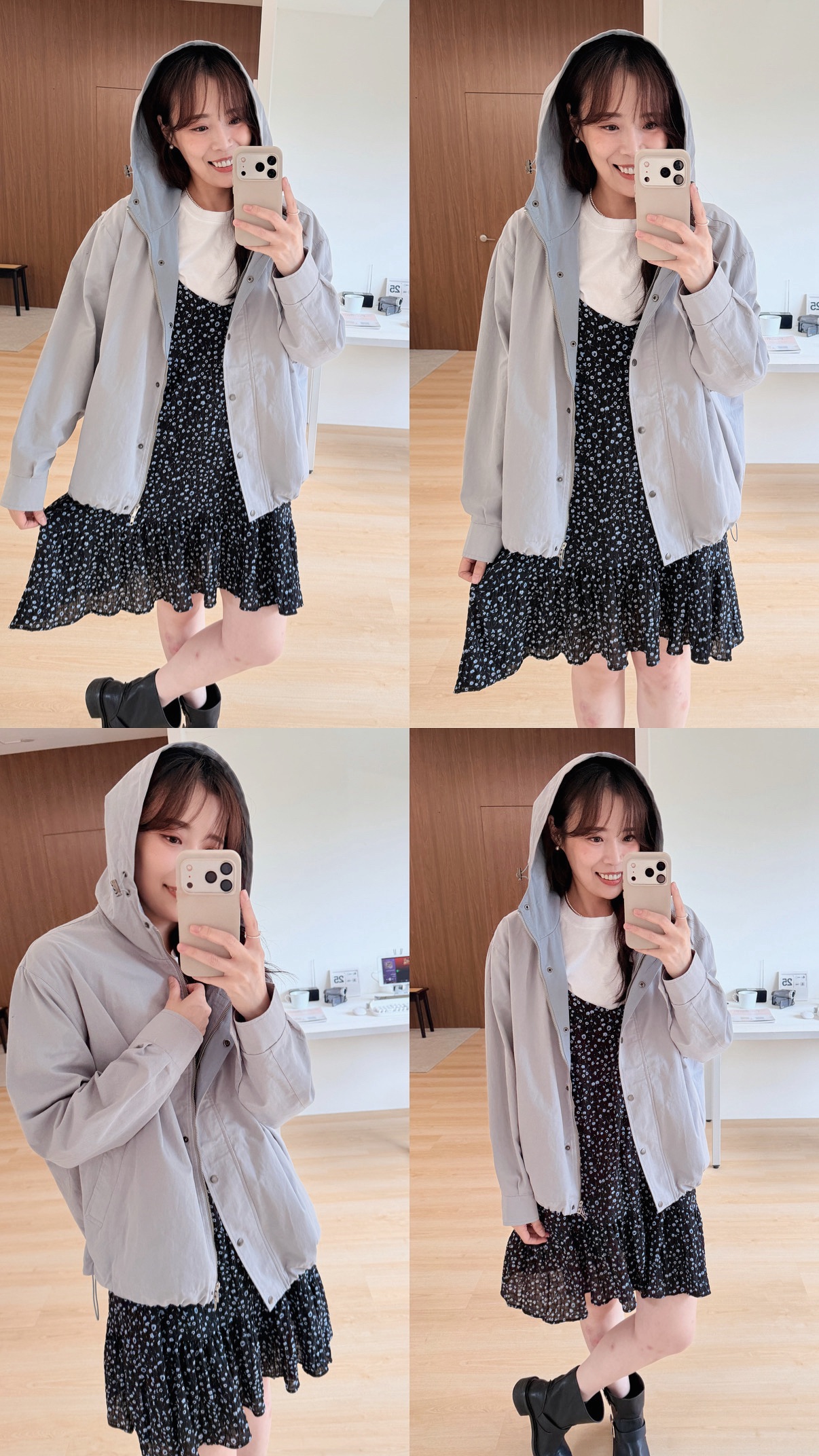 BS韓國娜英碎花小洋裝