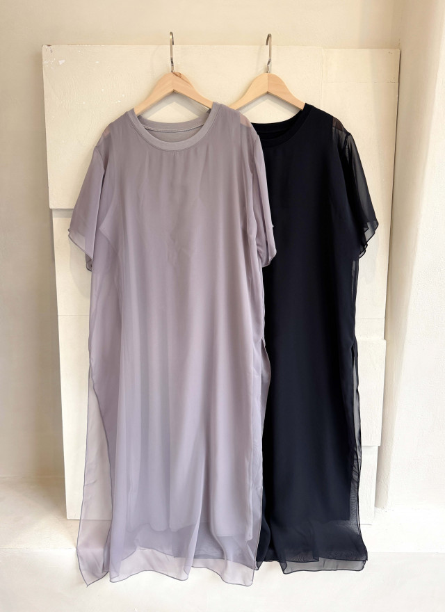 BS韓國敏真層次連身裙(兩色)