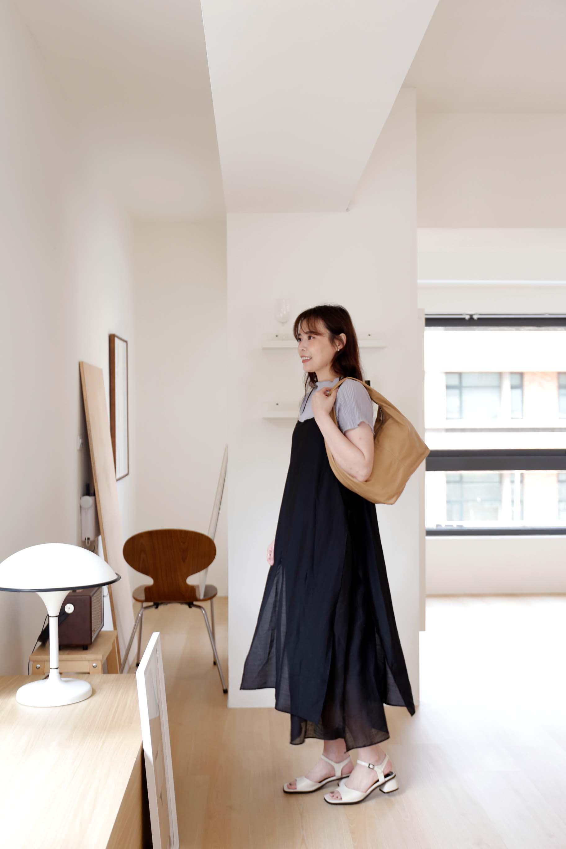 BS韓國薇恩側綁帶洋裝(兩色)