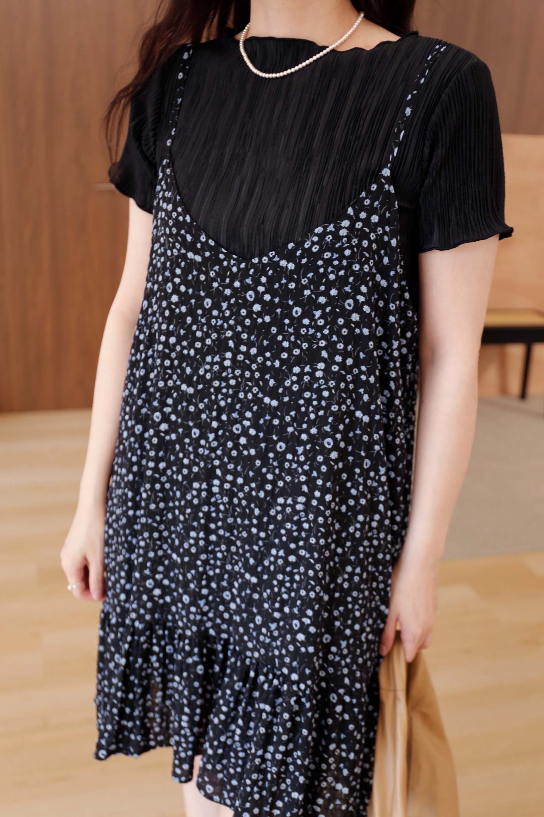 BS韓國娜英碎花小洋裝