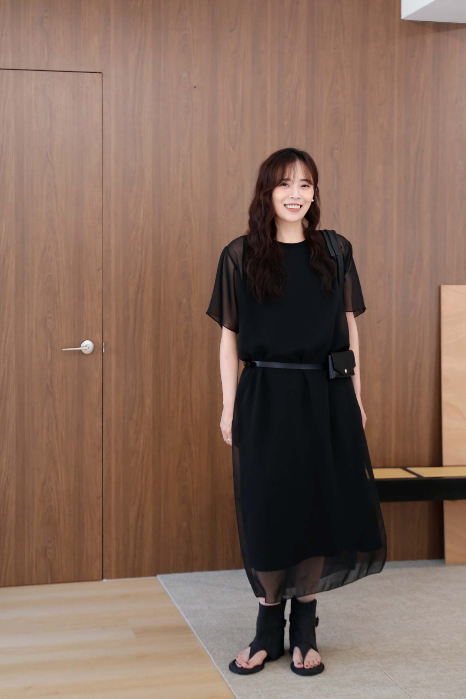 BS韓國敏真層次連身裙(兩色)