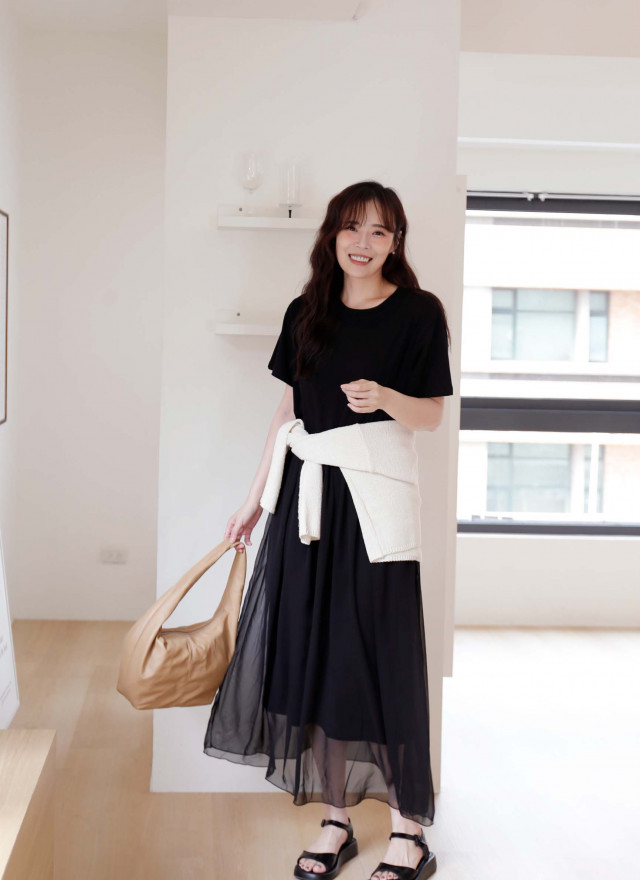 BS韓國荷娜柔紗洋裝