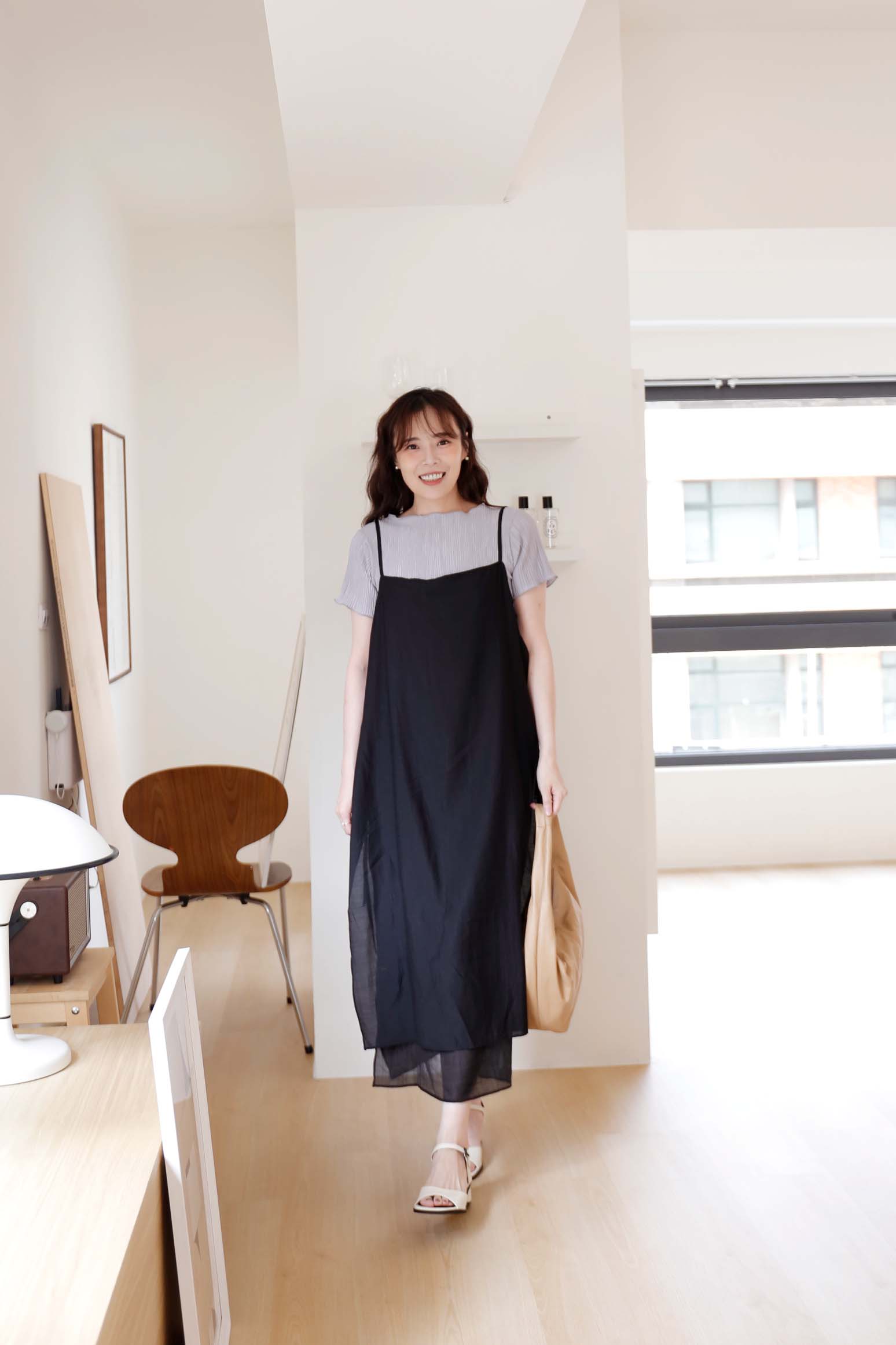 BS韓國薇恩側綁帶洋裝(兩色)