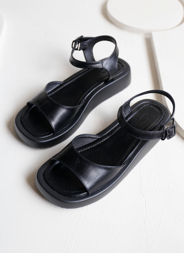 BS韓國詩允簡約厚底涼鞋