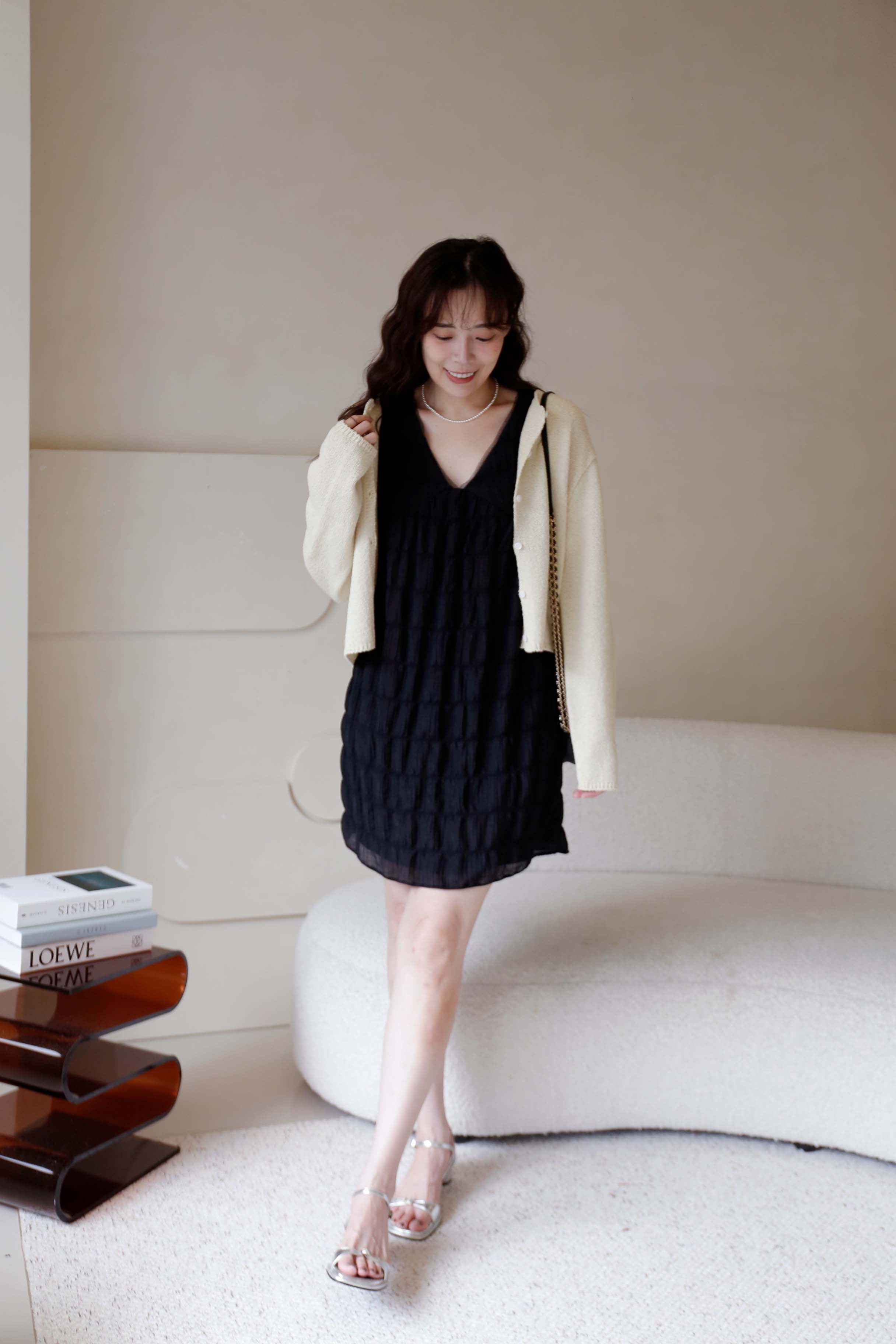 BS韓國秀雅紋理小洋裝(兩色)