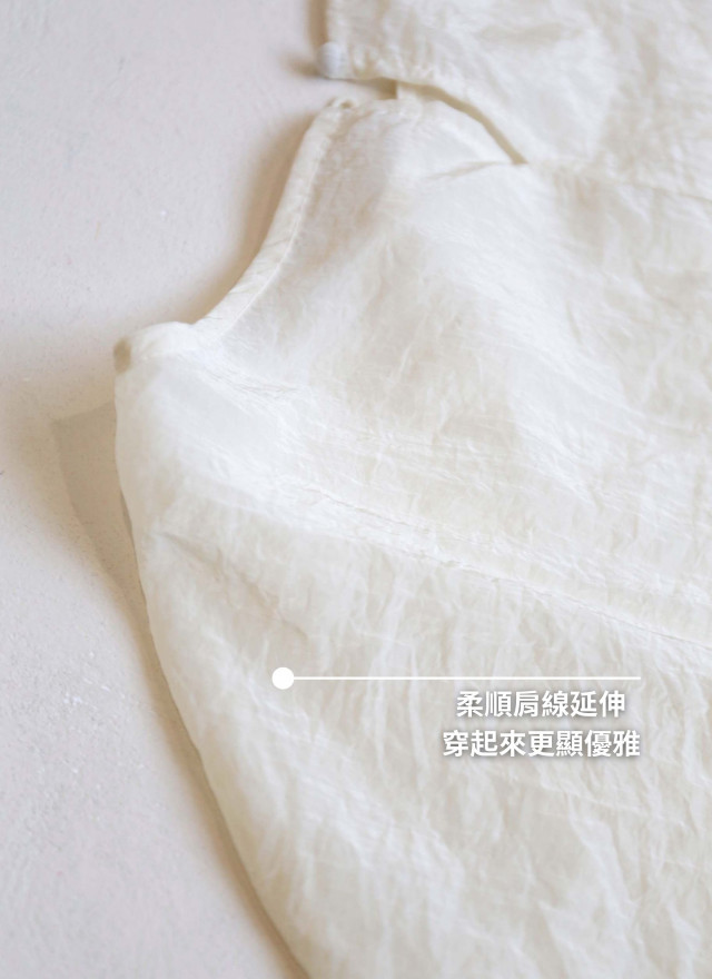 BS韓國舒雅透感綁帶上衣