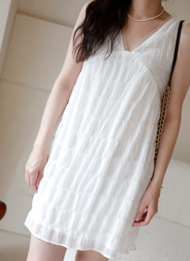 BS韓國秀雅紋理小洋裝(兩色)