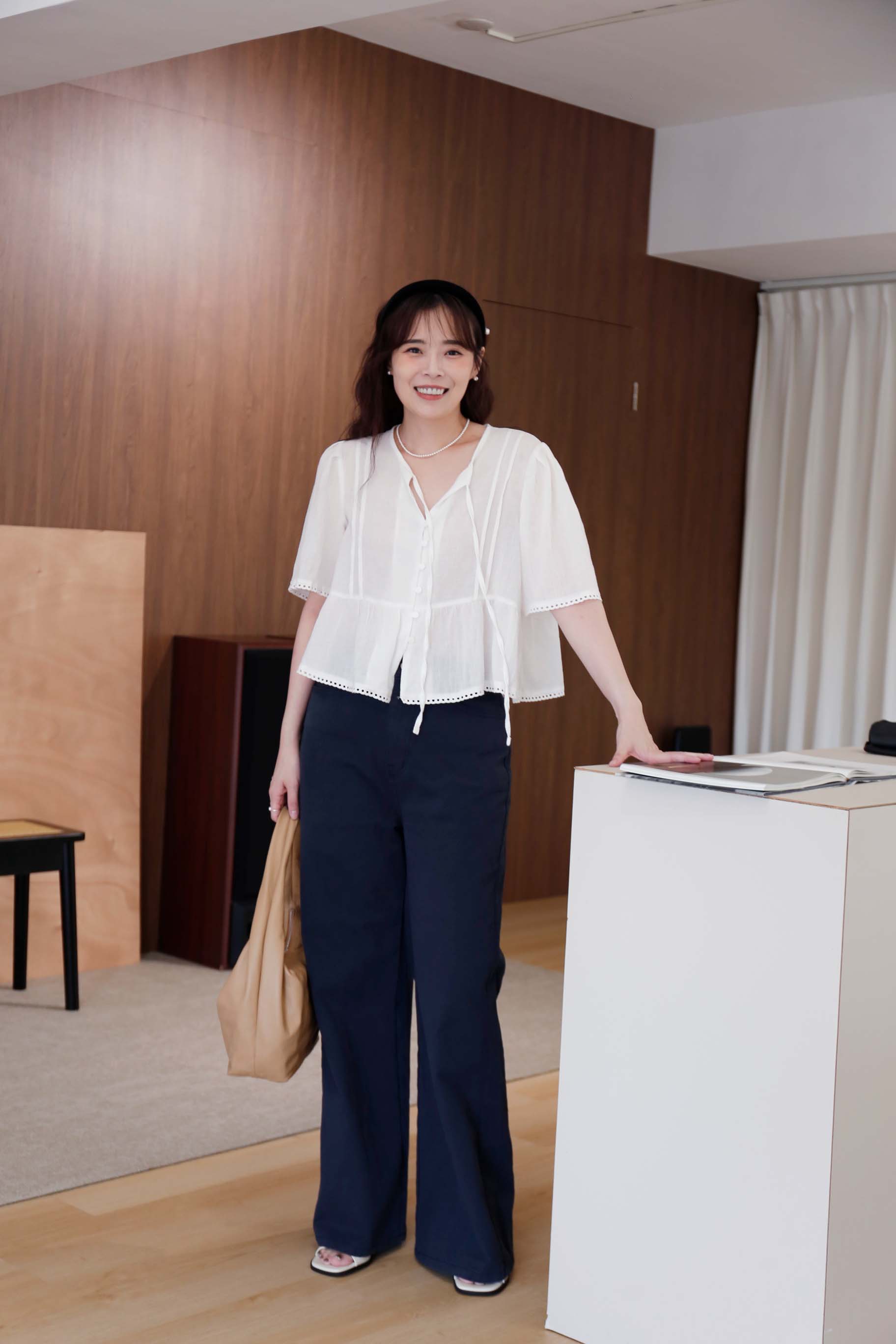 BS韓國玲雅綁帶上衣(兩色)