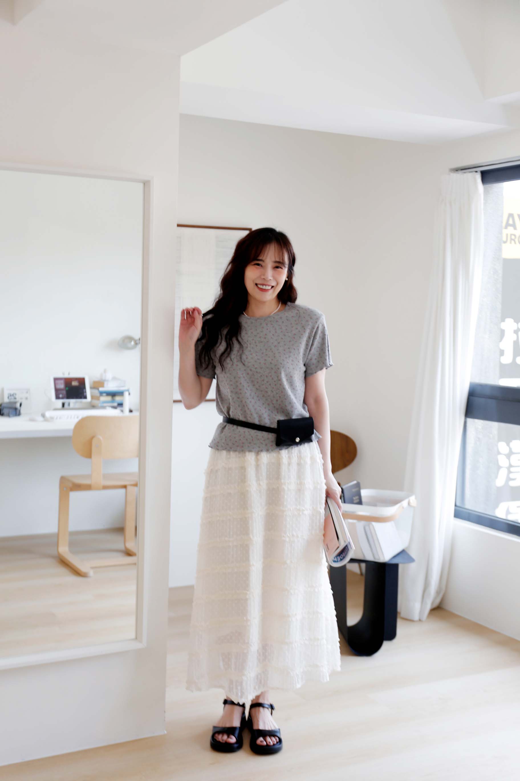 BS韓國洛伊點點層次裙