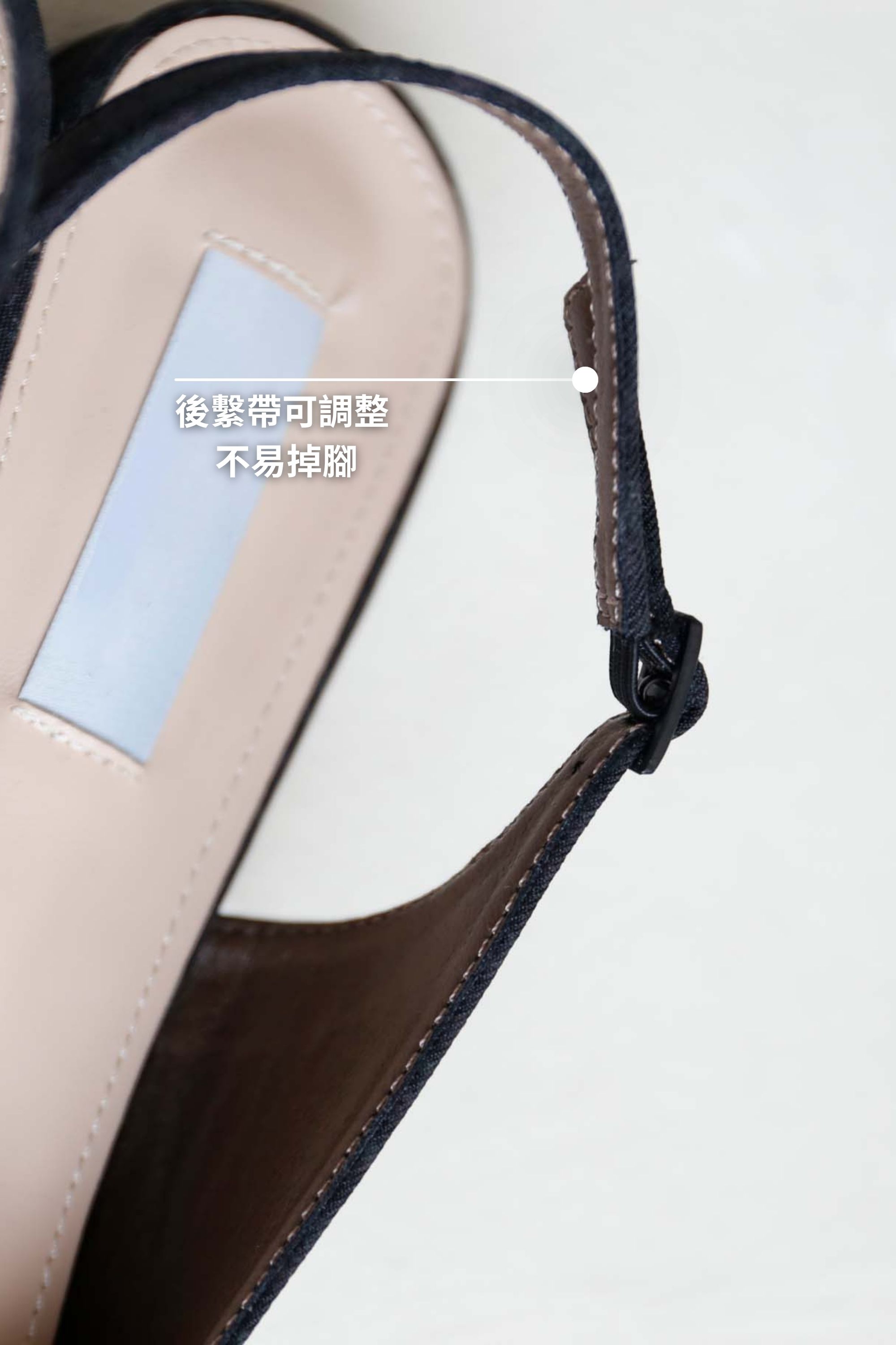 BS韓國采琳蝴蝶結後繫帶涼鞋(兩色)