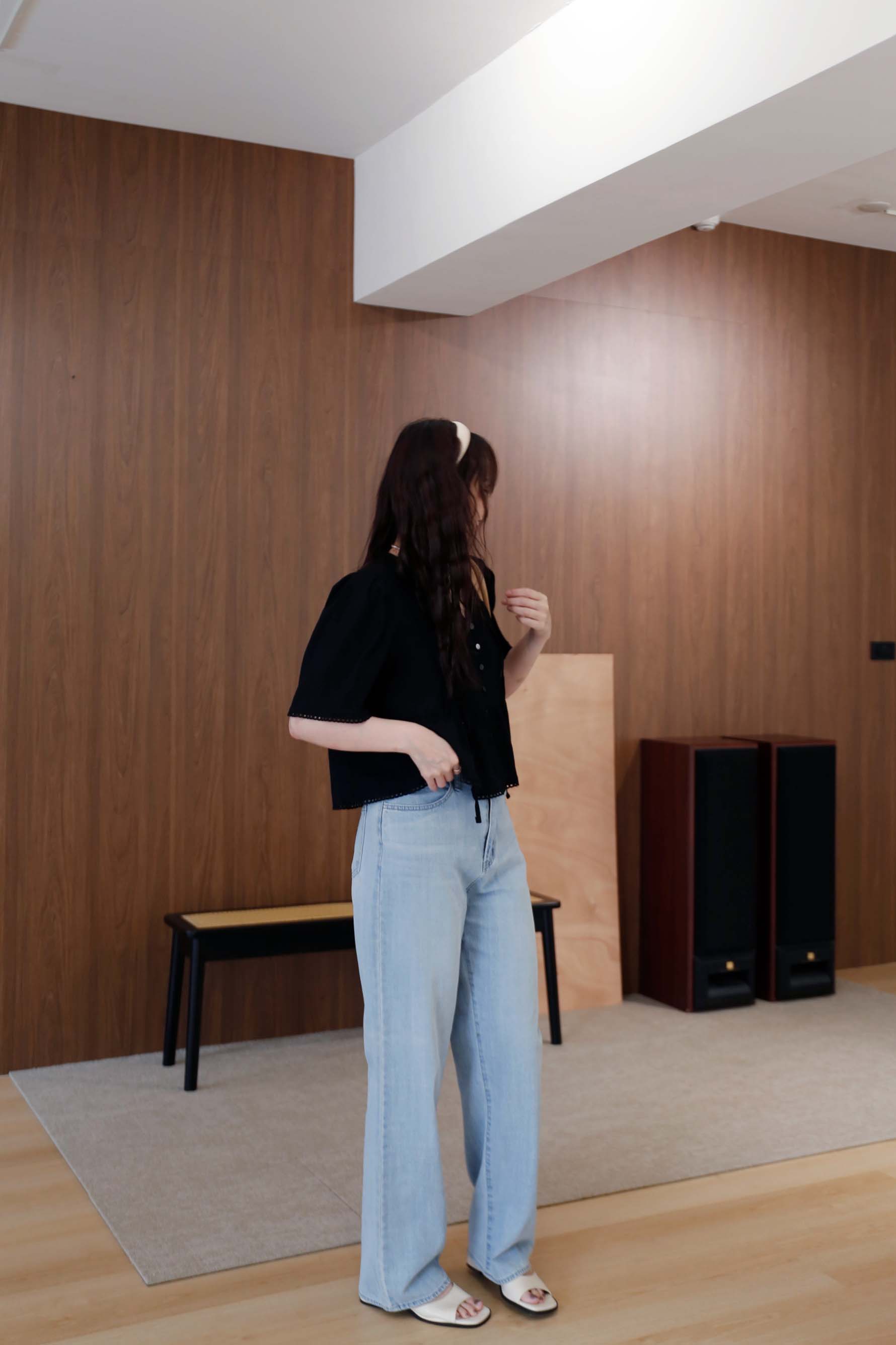 BS韓國玲雅綁帶上衣(兩色)