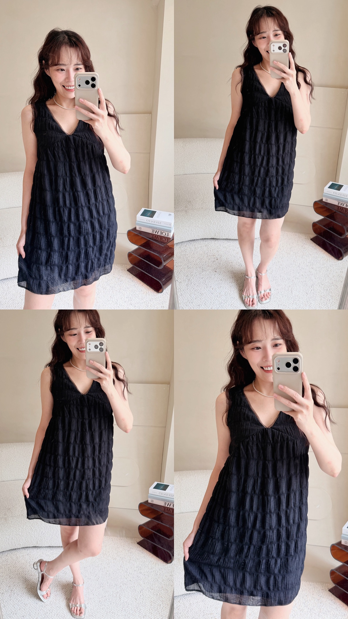 BS韓國秀雅紋理小洋裝(兩色)