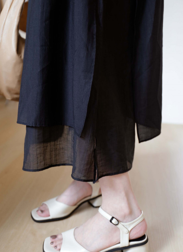 BS韓國薇恩側綁帶洋裝(兩色)