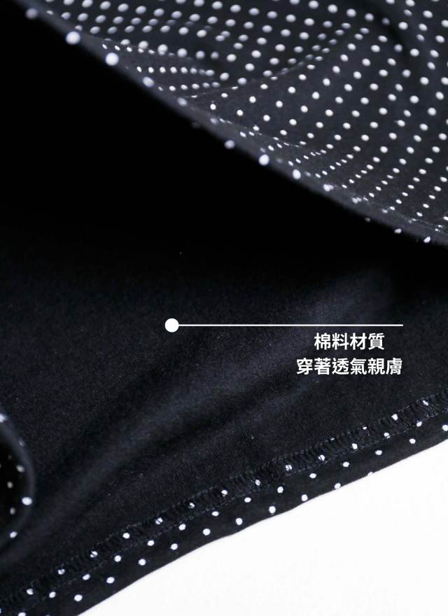 BS韓國薇墨圓點長裙