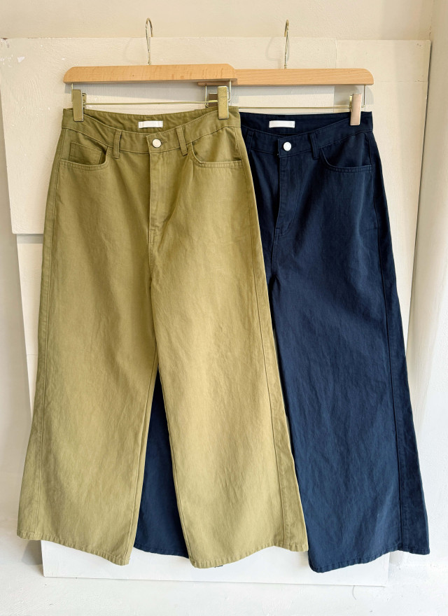 BS韓國雅允寬版長褲(兩色)