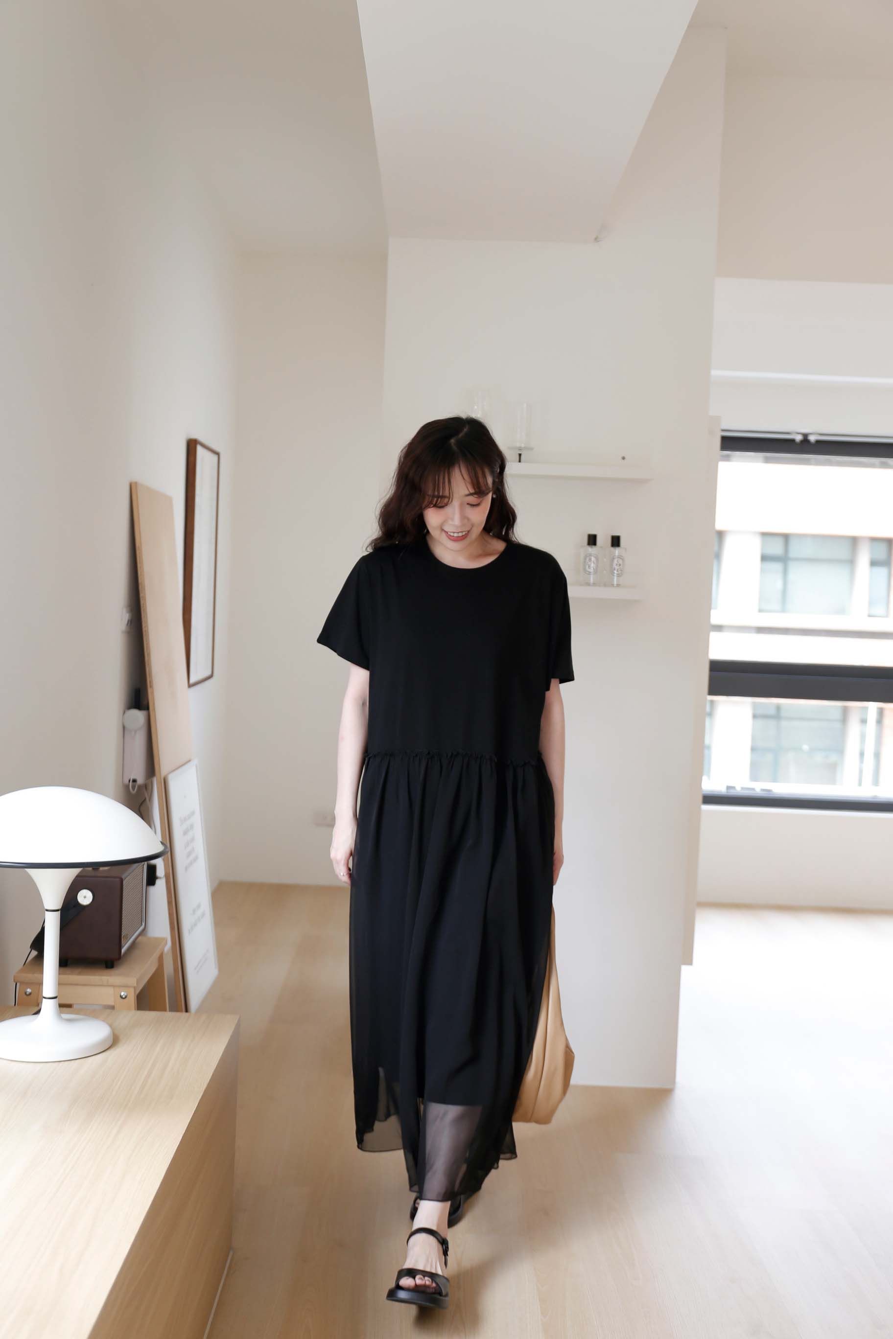 BS韓國荷娜柔紗洋裝