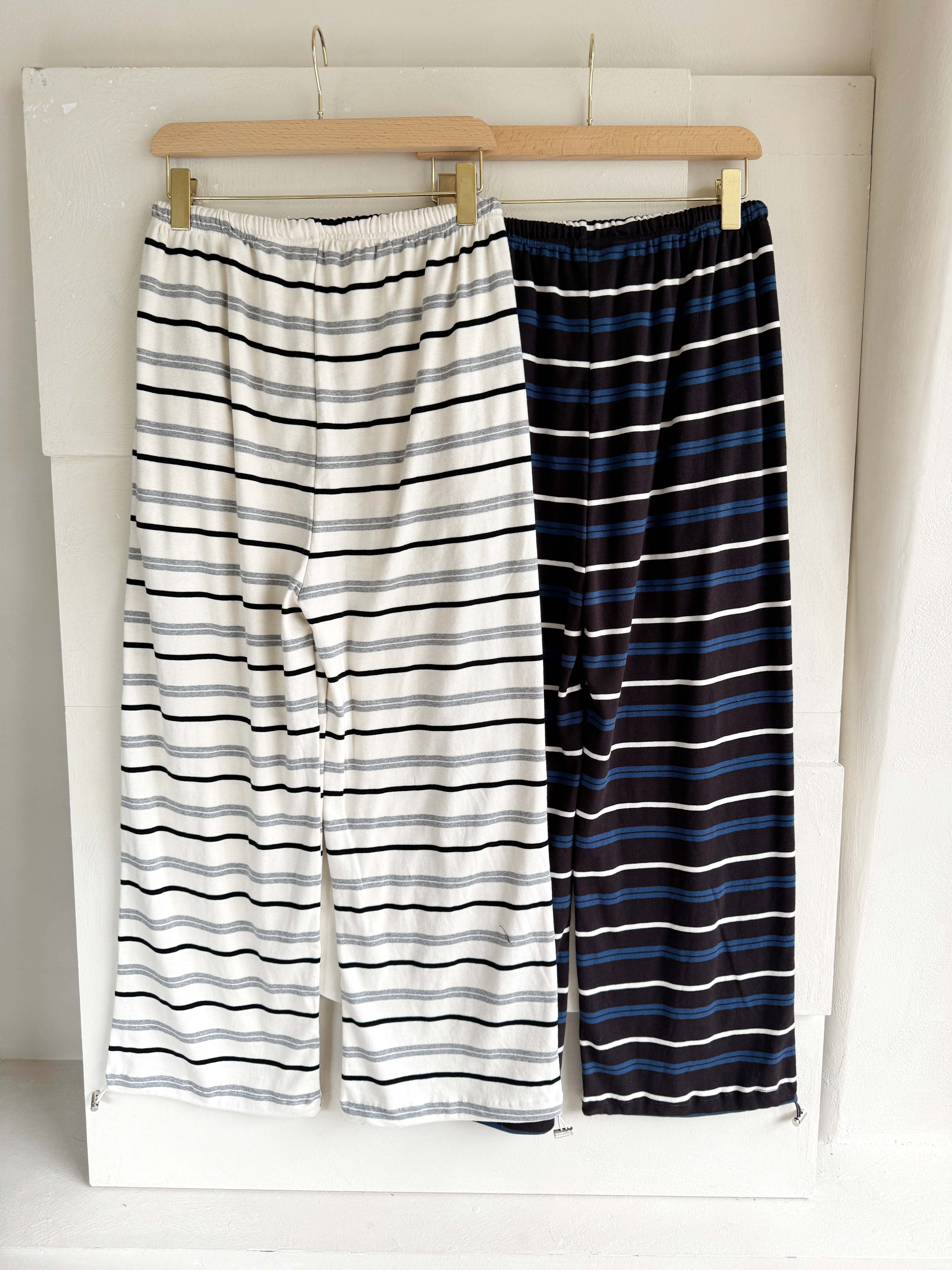 BS韓國律熙寬鬆條紋褲(兩色)