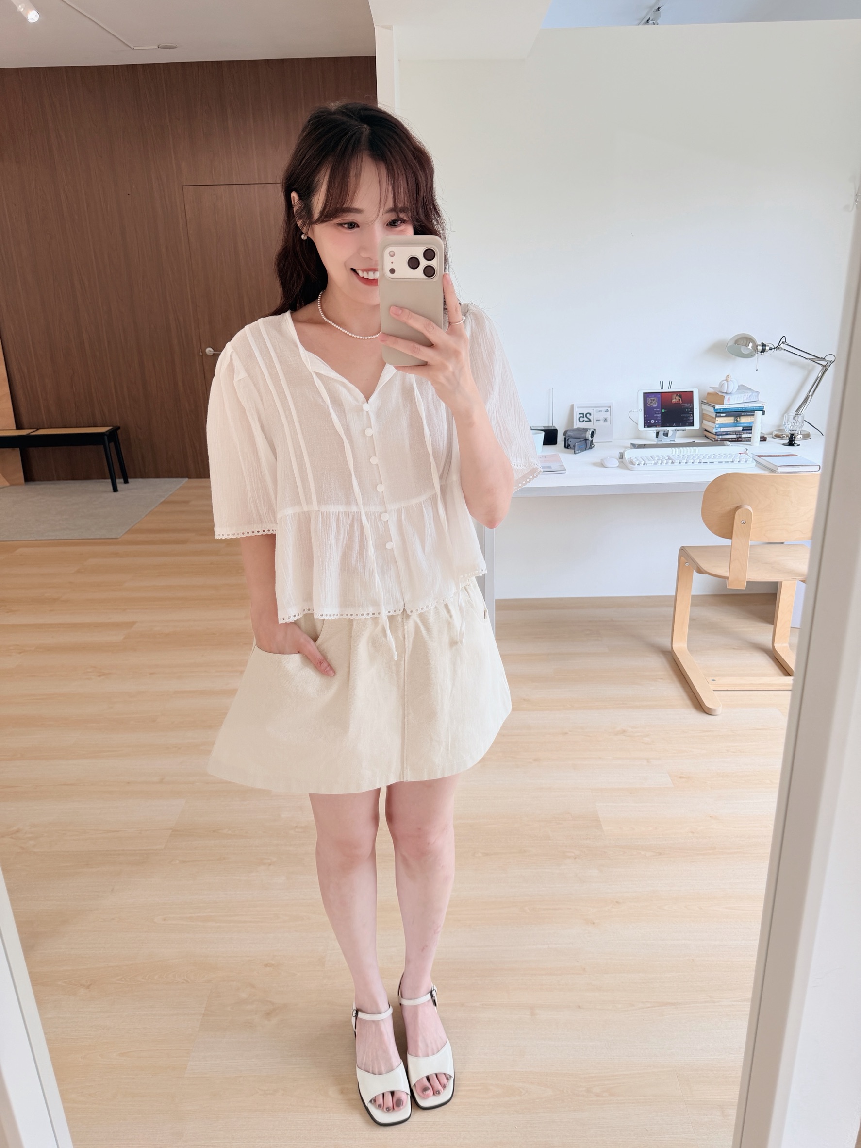 BS韓國玲雅綁帶上衣(兩色)