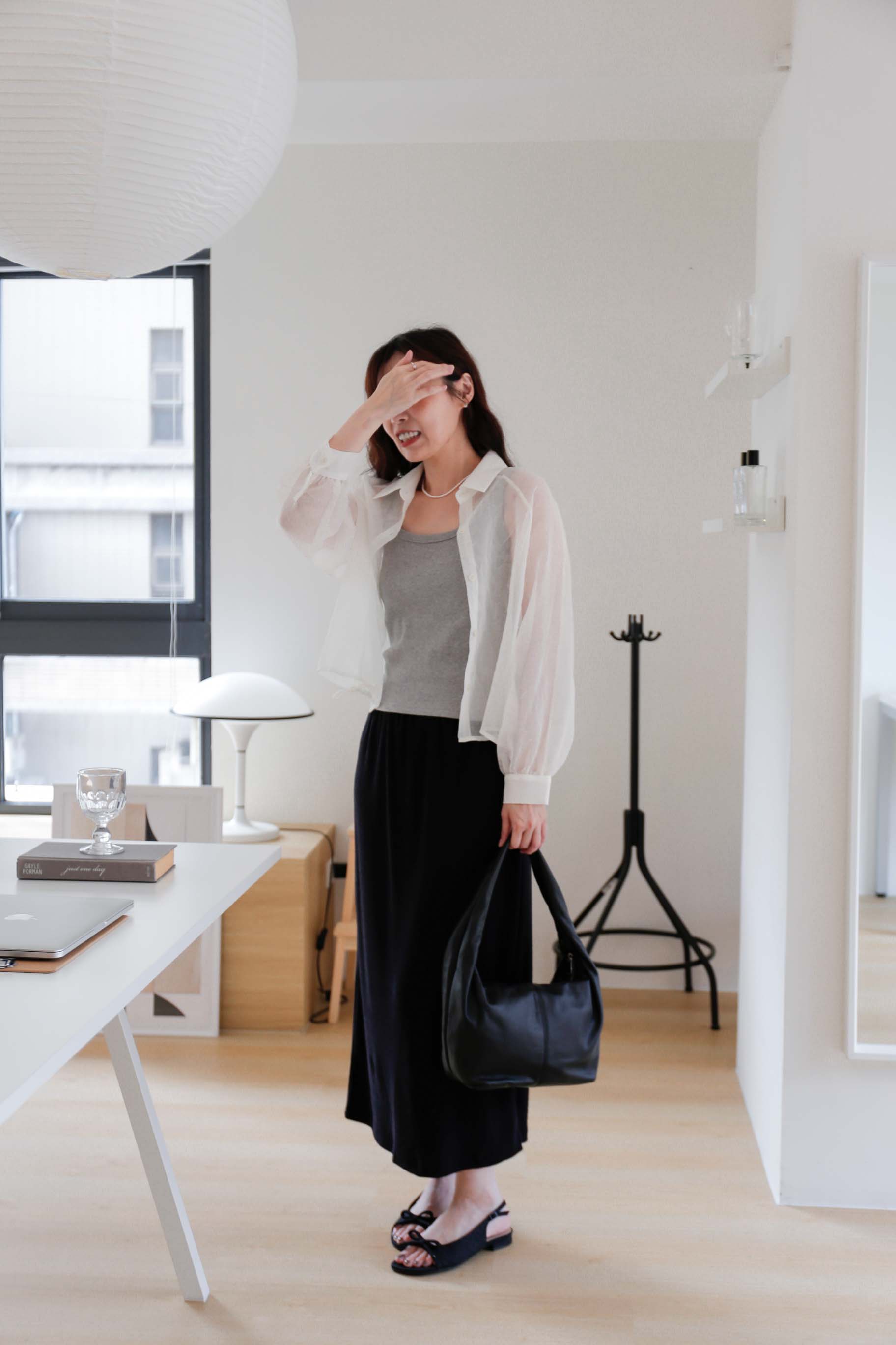 BS韓國采琳蝴蝶結後繫帶涼鞋(兩色)