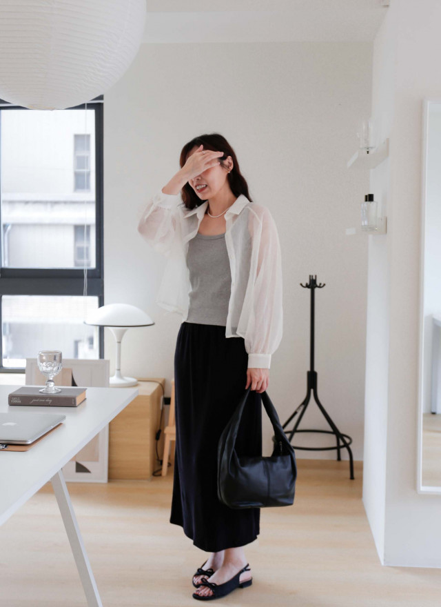 BS韓國采琳蝴蝶結後繫帶涼鞋(兩色)