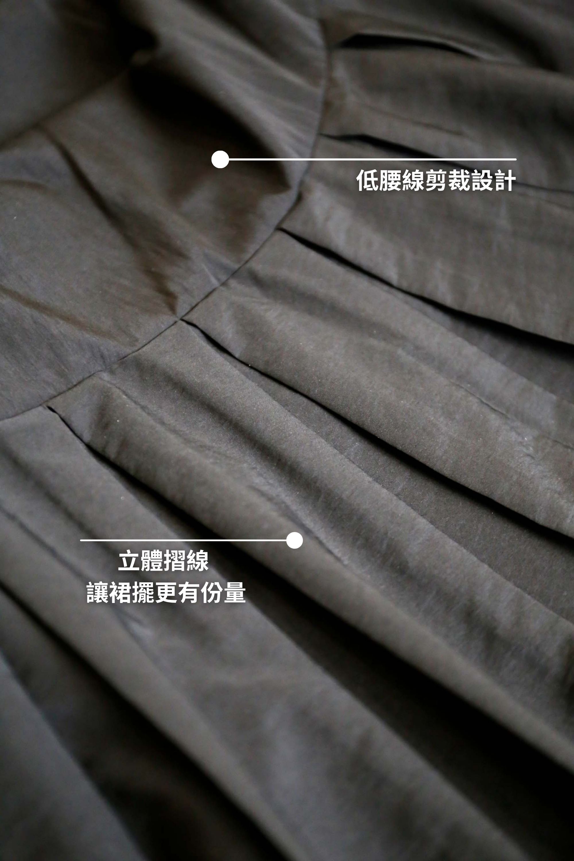 BS韓國夏恩百褶洋裝(兩面穿)