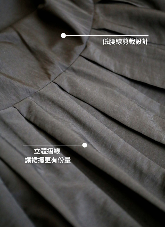 BS韓國夏恩百褶洋裝(兩面穿)