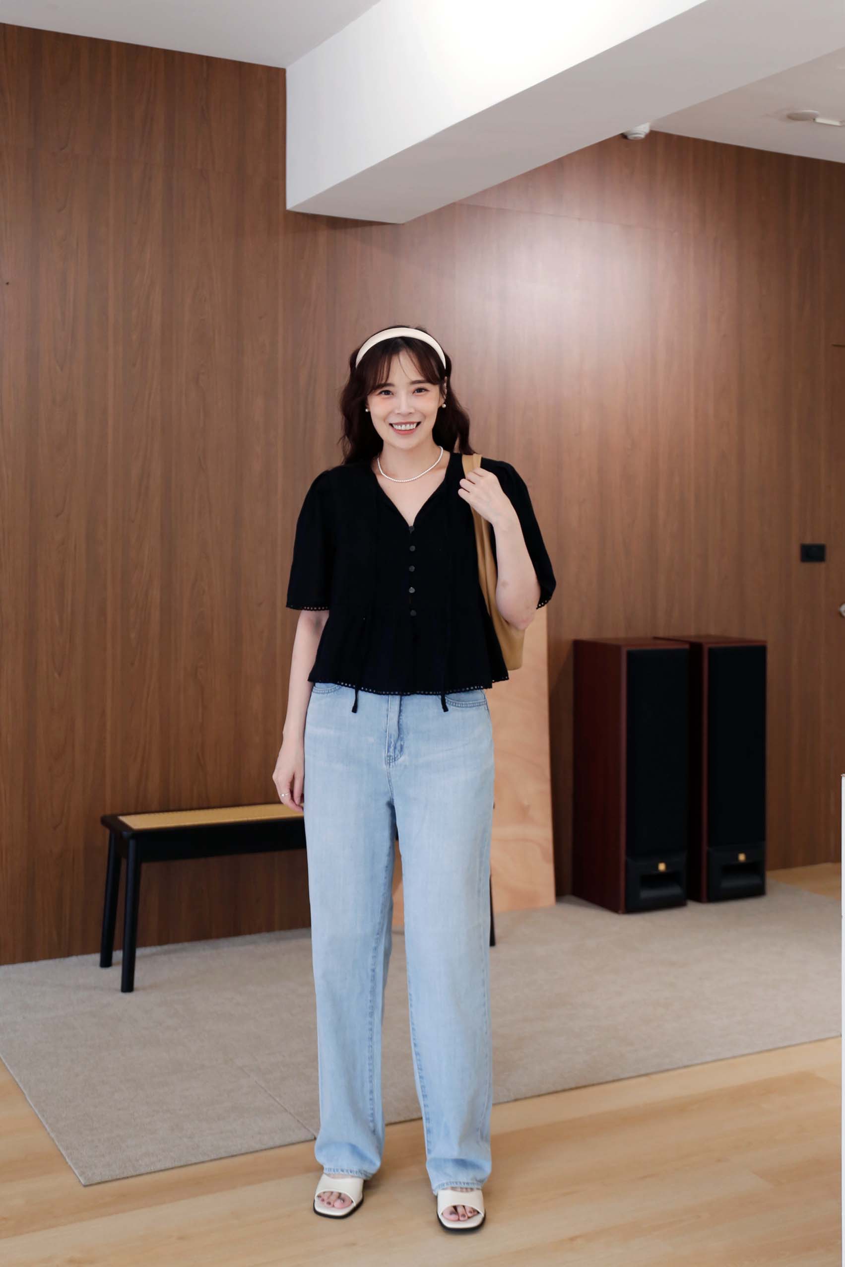 BS韓國玲雅綁帶上衣(兩色)