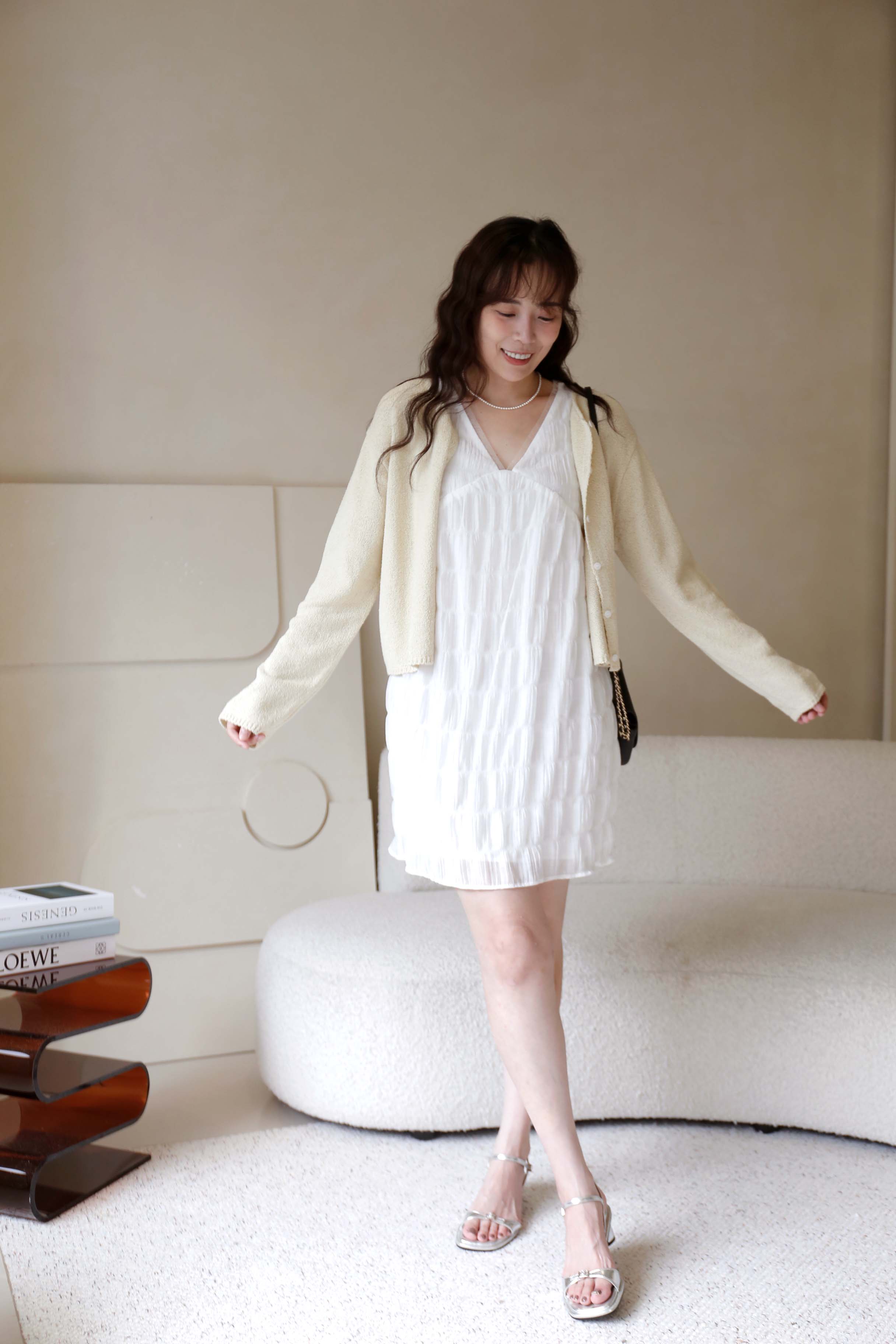 BS韓國秀雅紋理小洋裝(兩色)