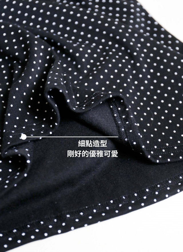 BS韓國薇墨圓點長裙