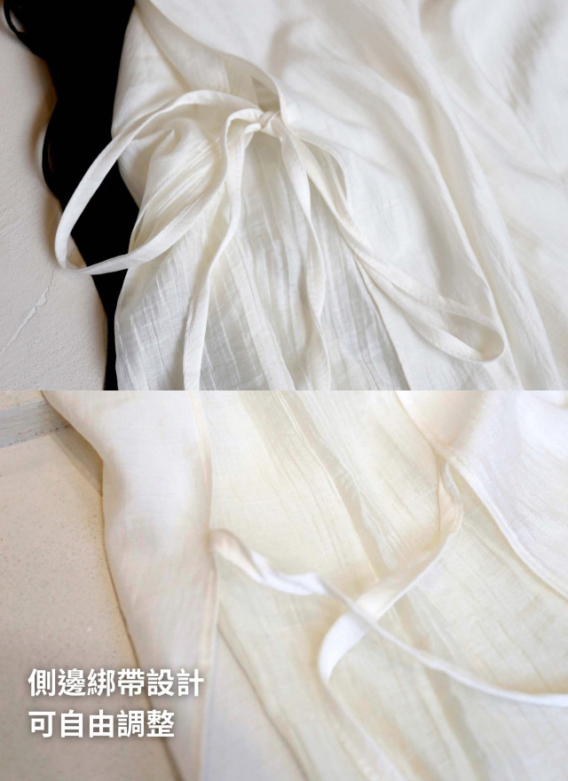 BS韓國薇恩側綁帶洋裝(兩色)