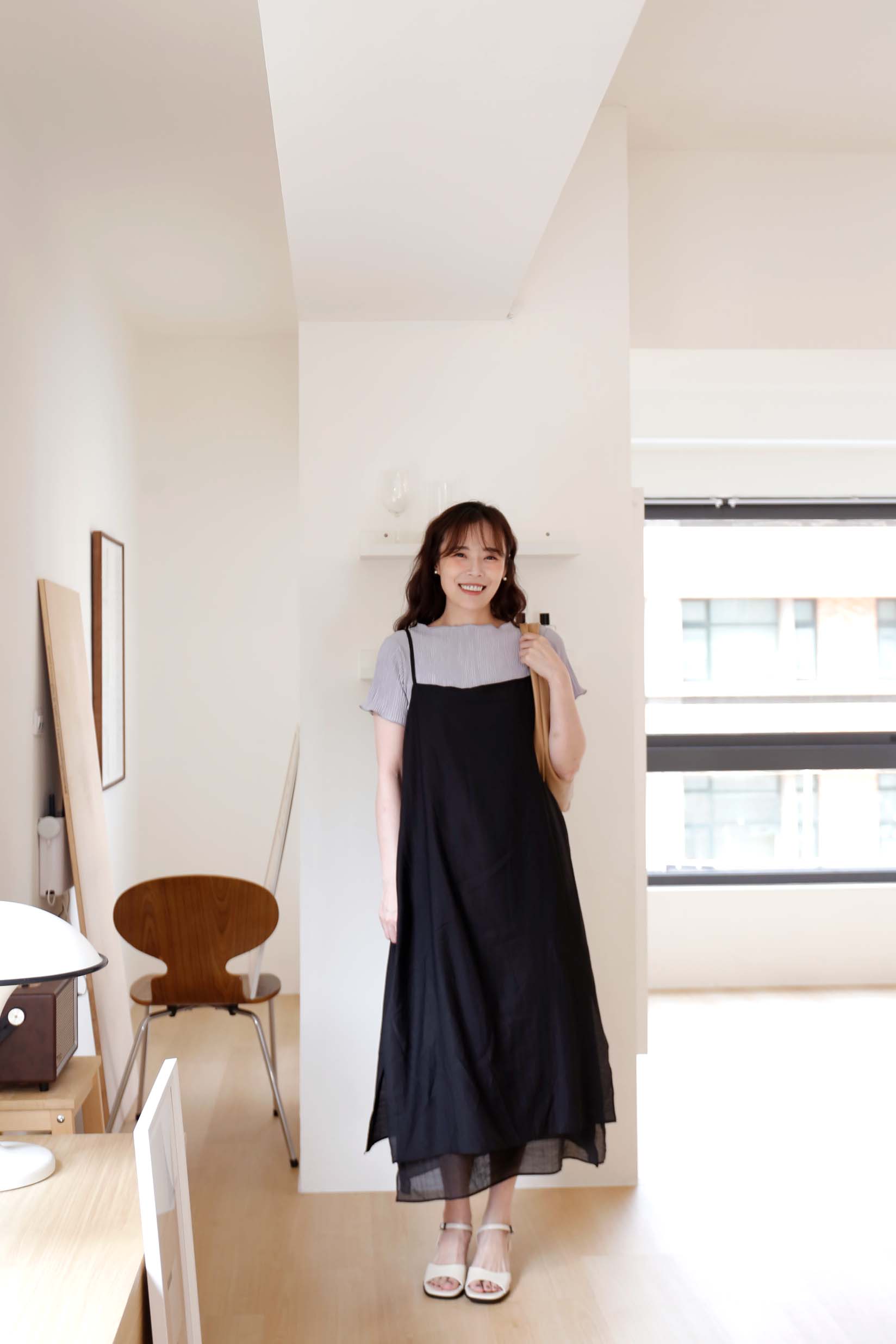 BS韓國薇恩側綁帶洋裝(兩色)