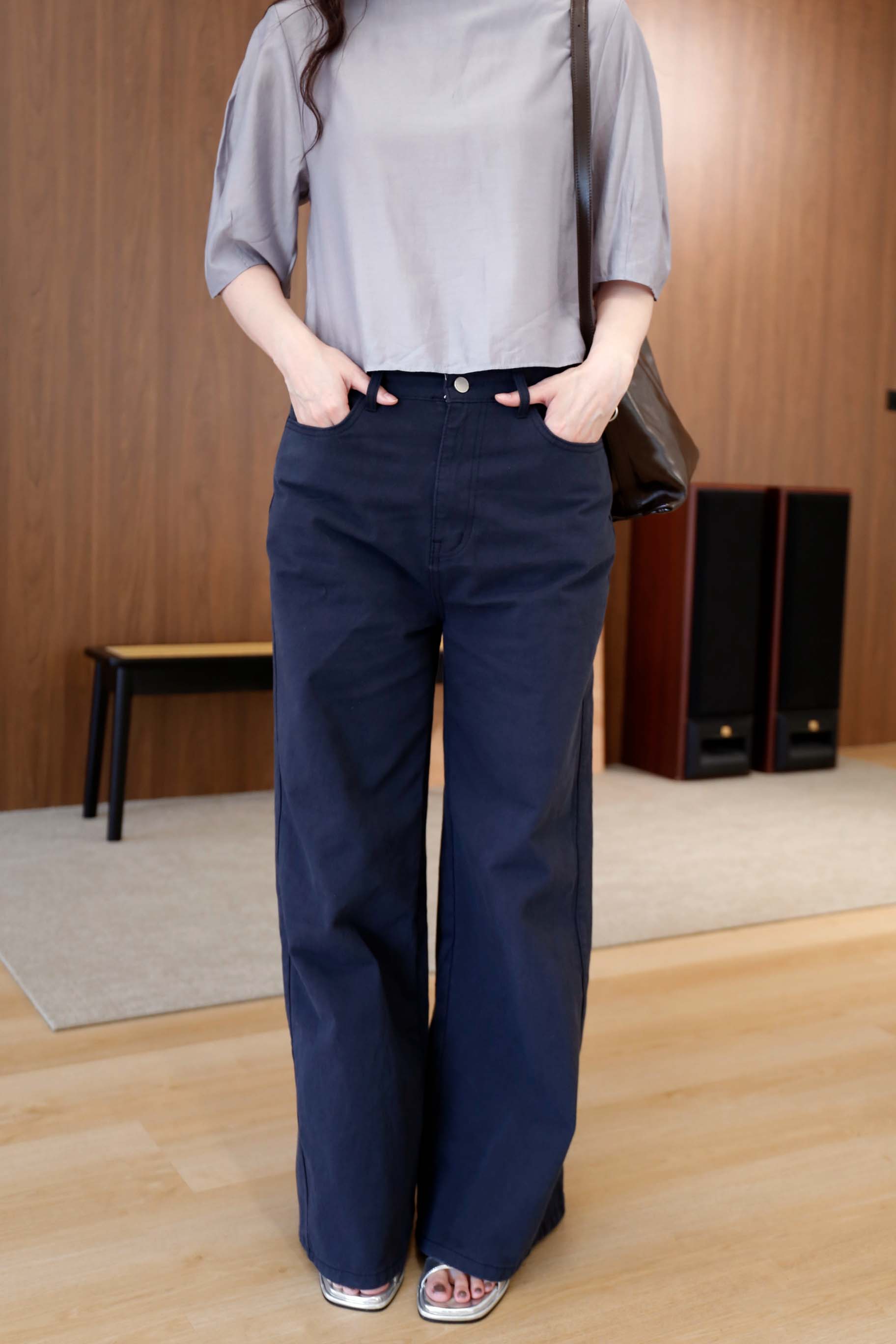 BS韓國雅允寬版長褲(兩色)