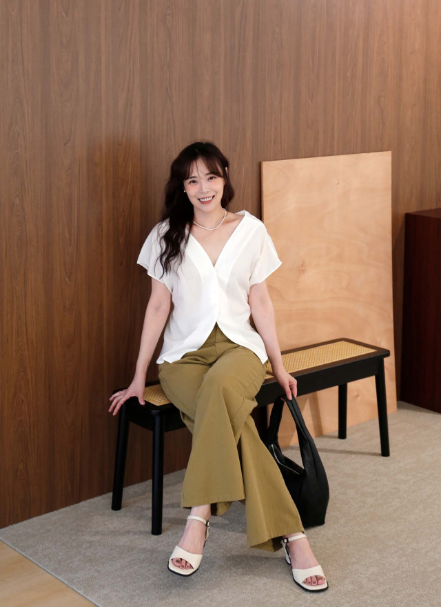 BS韓國芮恩皮面跟鞋