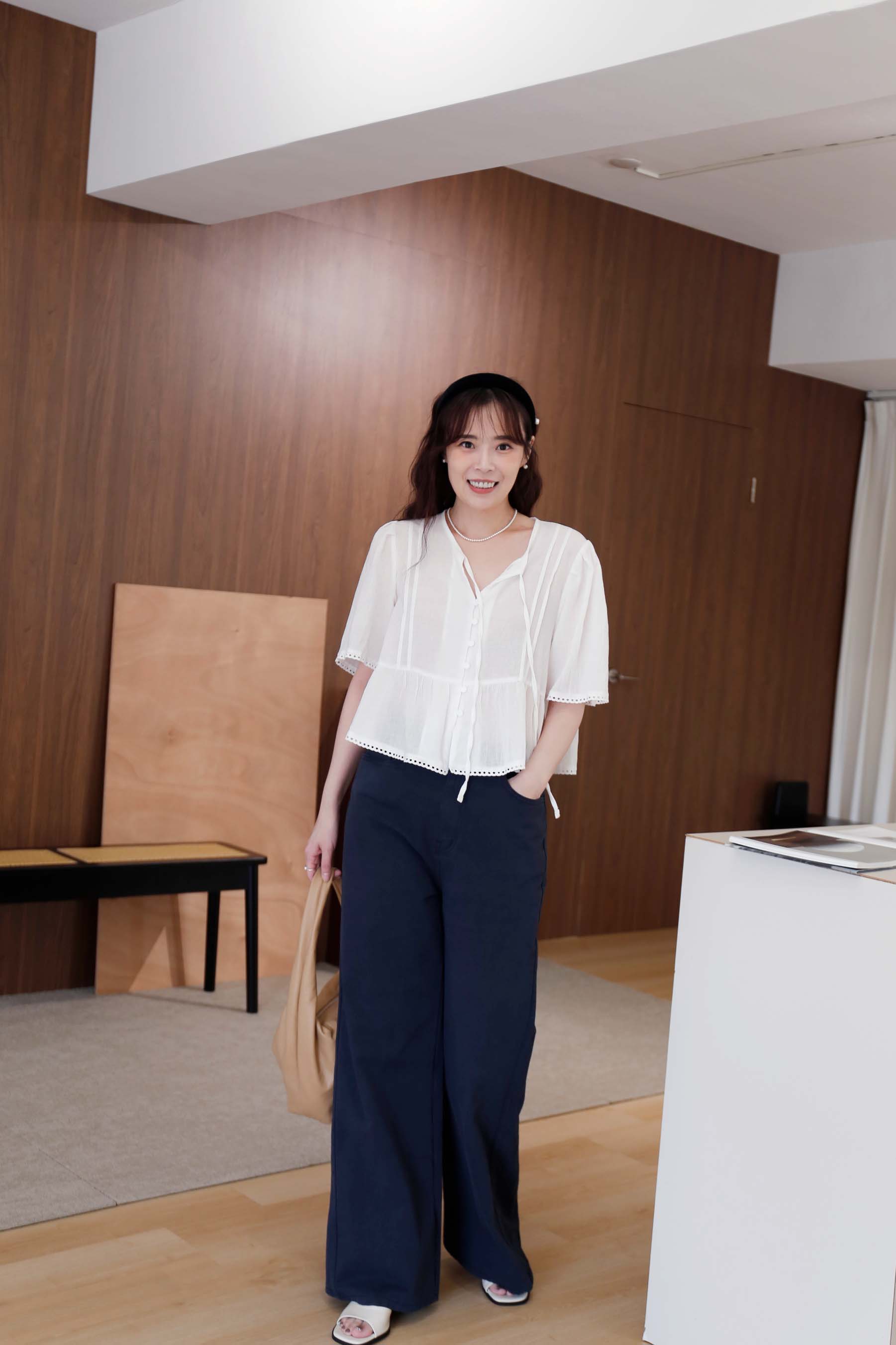 BS韓國玲雅綁帶上衣(兩色)