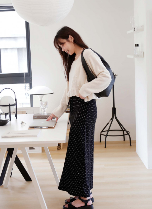 BS韓國詩允簡約厚底涼鞋