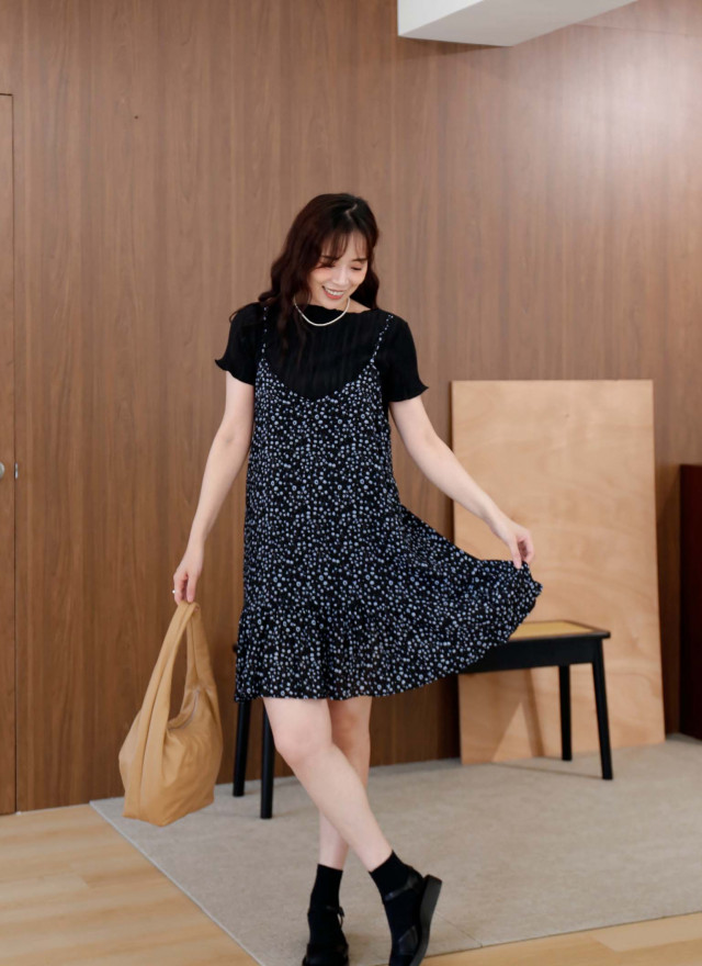 BS韓國恩彩捲邊直紋上衣(三色)