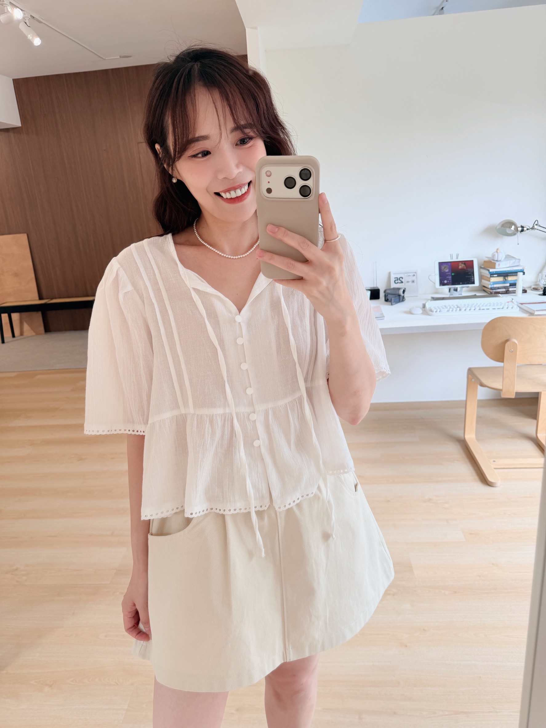 BS韓國玲雅綁帶上衣(兩色)