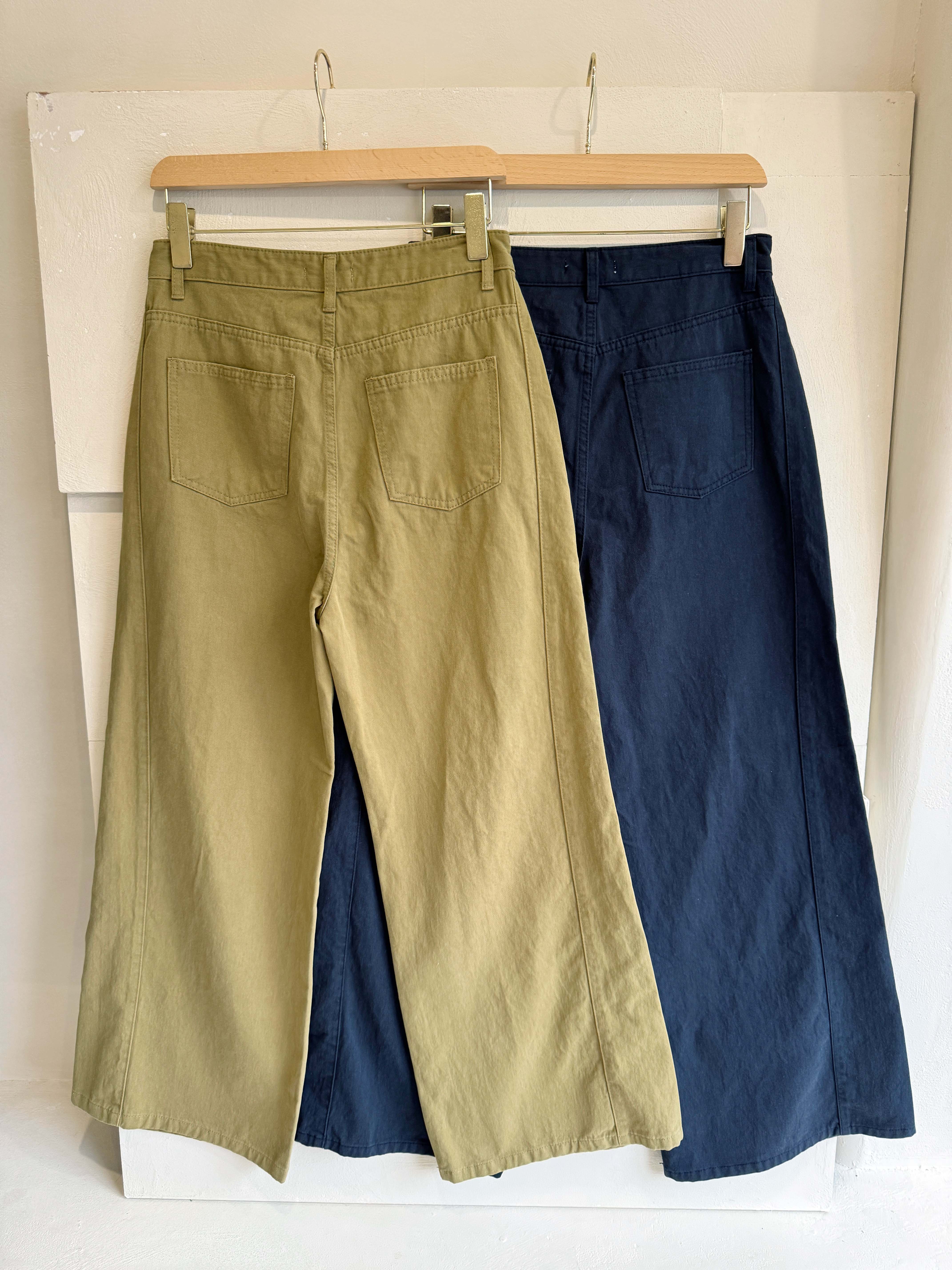 BS韓國雅允寬版長褲(兩色)