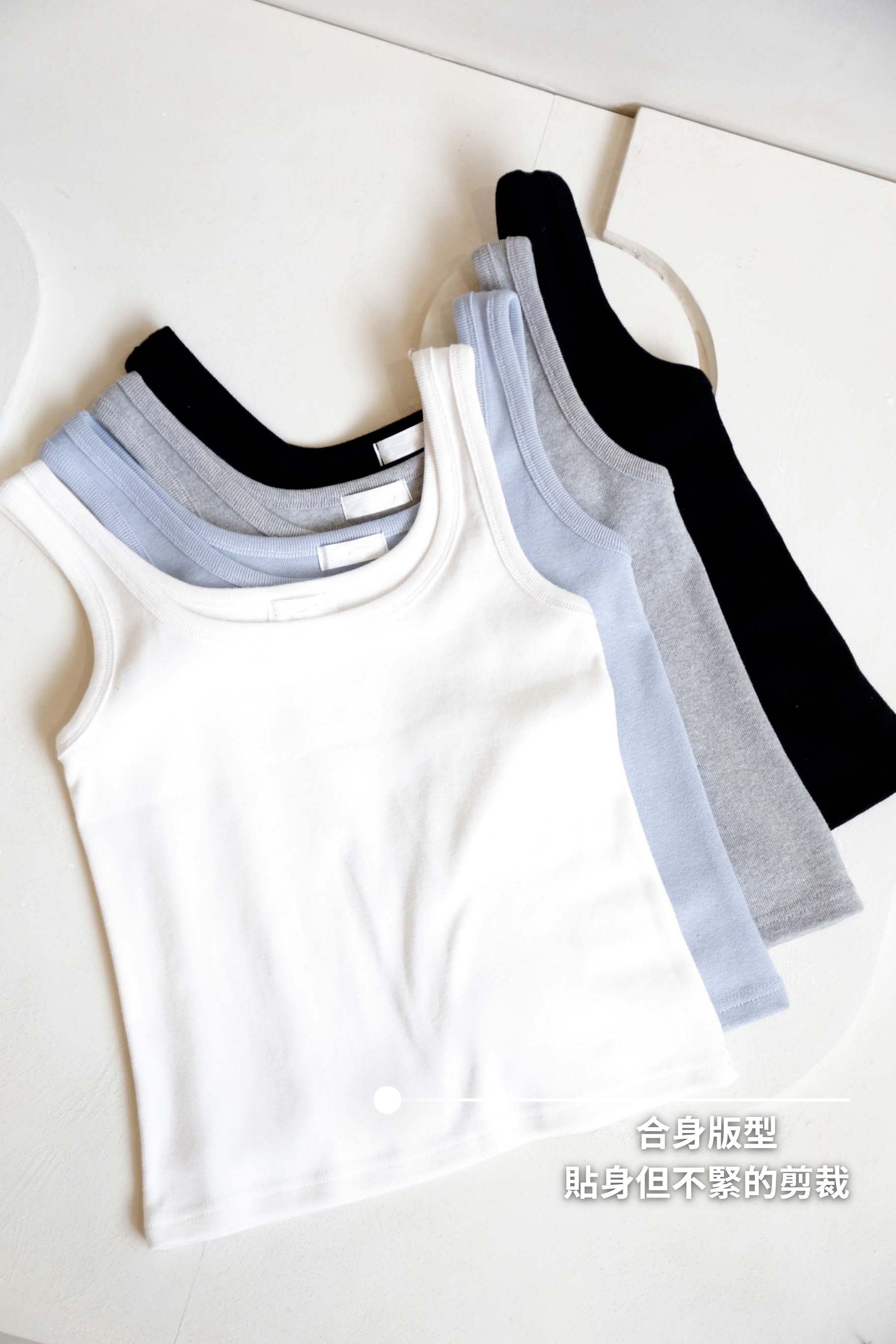 BS韓國宥真羅紋背心(四色)