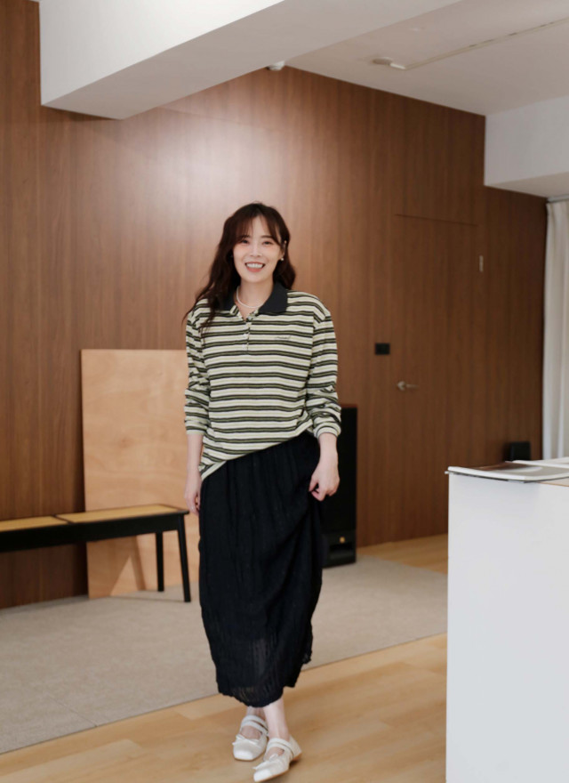 BS韓國恩宇條紋上衣(兩色)