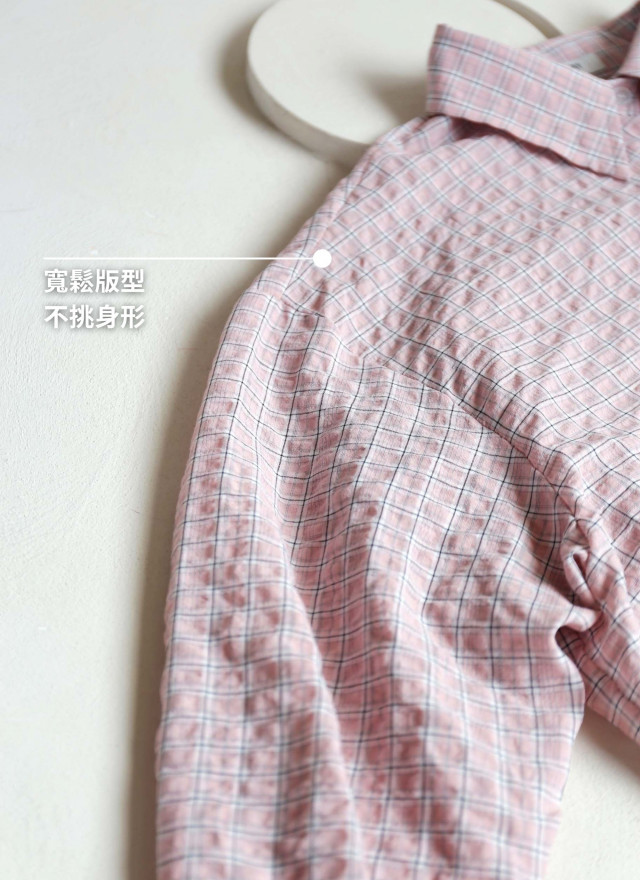 BS韓國智英格紋襯衫(三色)