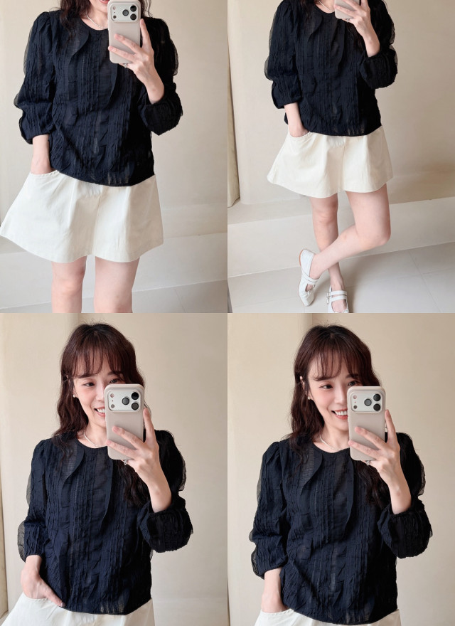 BS韓國口袋A字褲裙(兩色)－尺寸友善