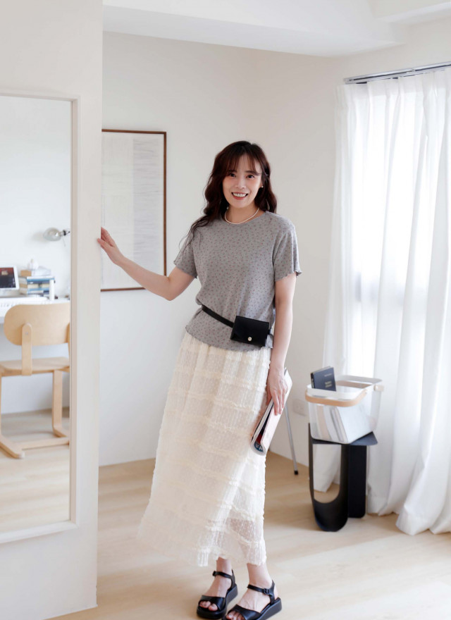 BS韓國洛伊點點層次裙