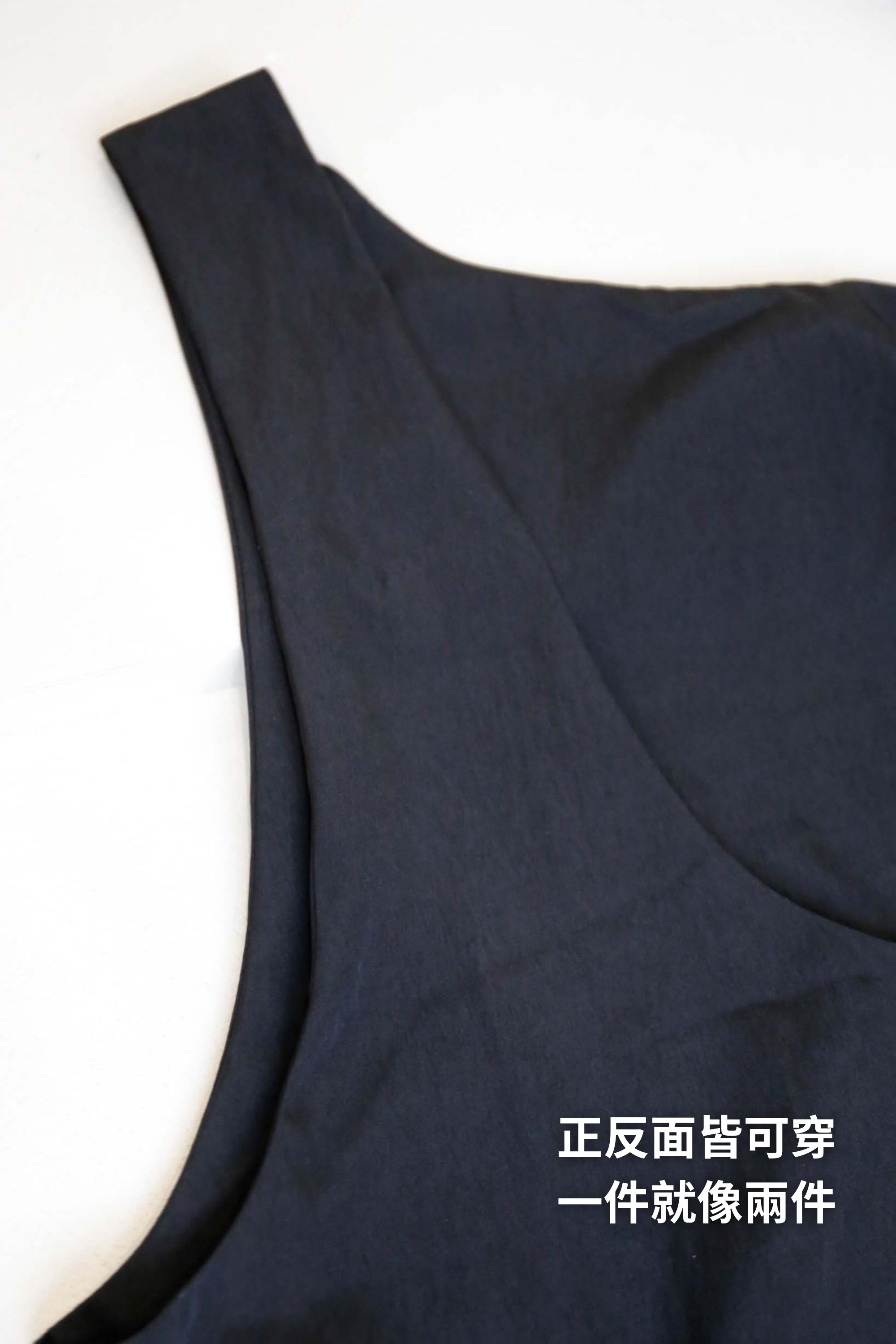 BS韓國夏恩百褶洋裝(兩面穿)