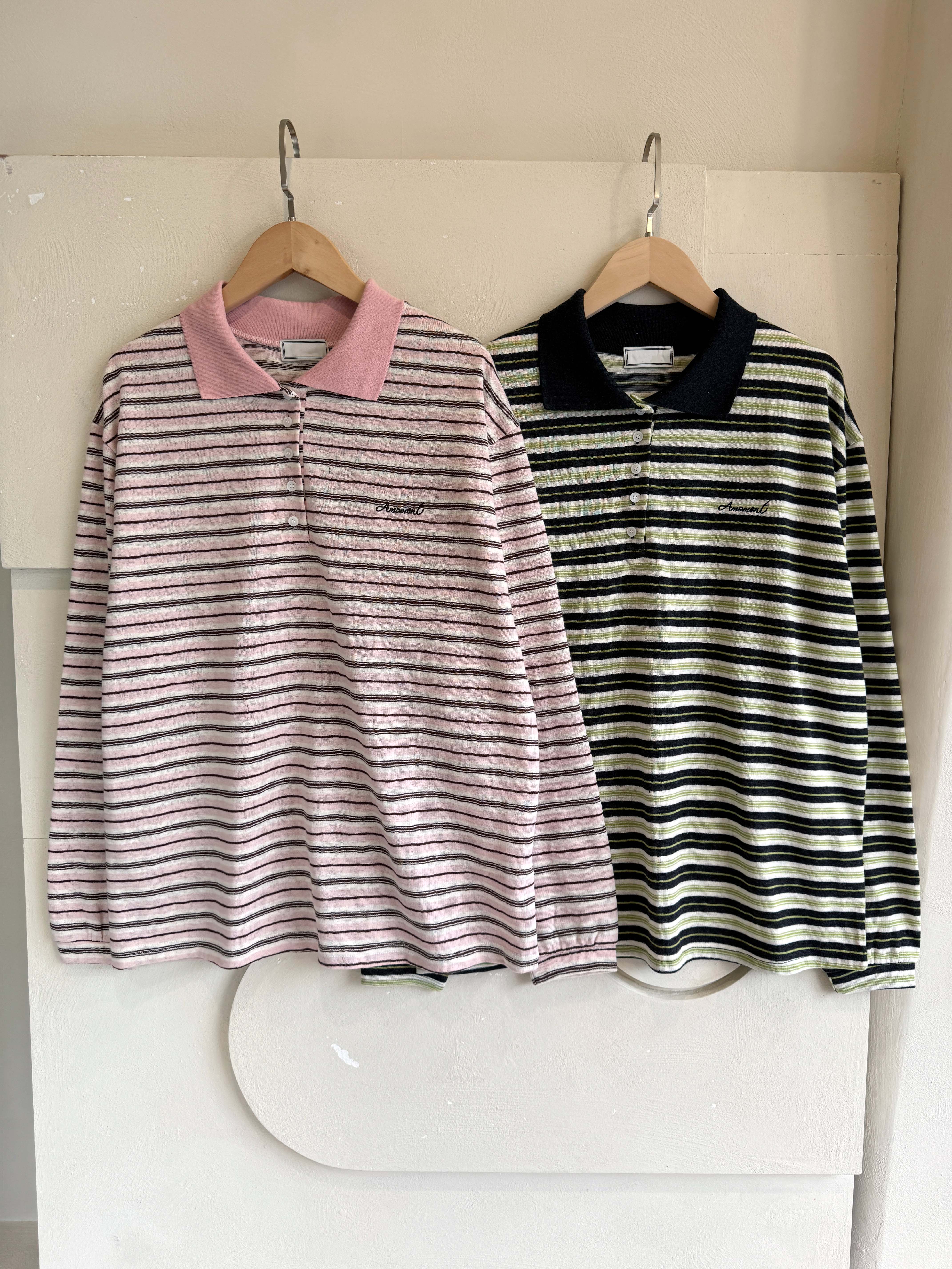 BS韓國恩宇條紋上衣(兩色)