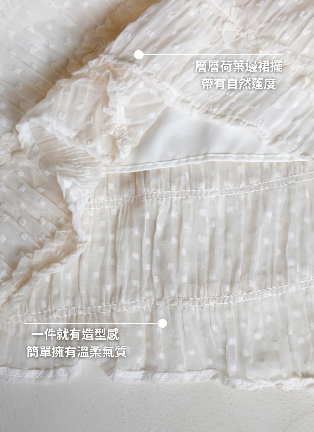 BS韓國洛伊點點層次裙