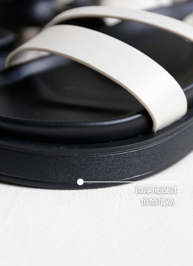 BS韓國雅宣厚底涼拖鞋(兩色)